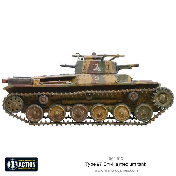 Warlord Games Bolt Action - Type 97 Chi-Ha Medium Tank Scale Model warlord games Ltd