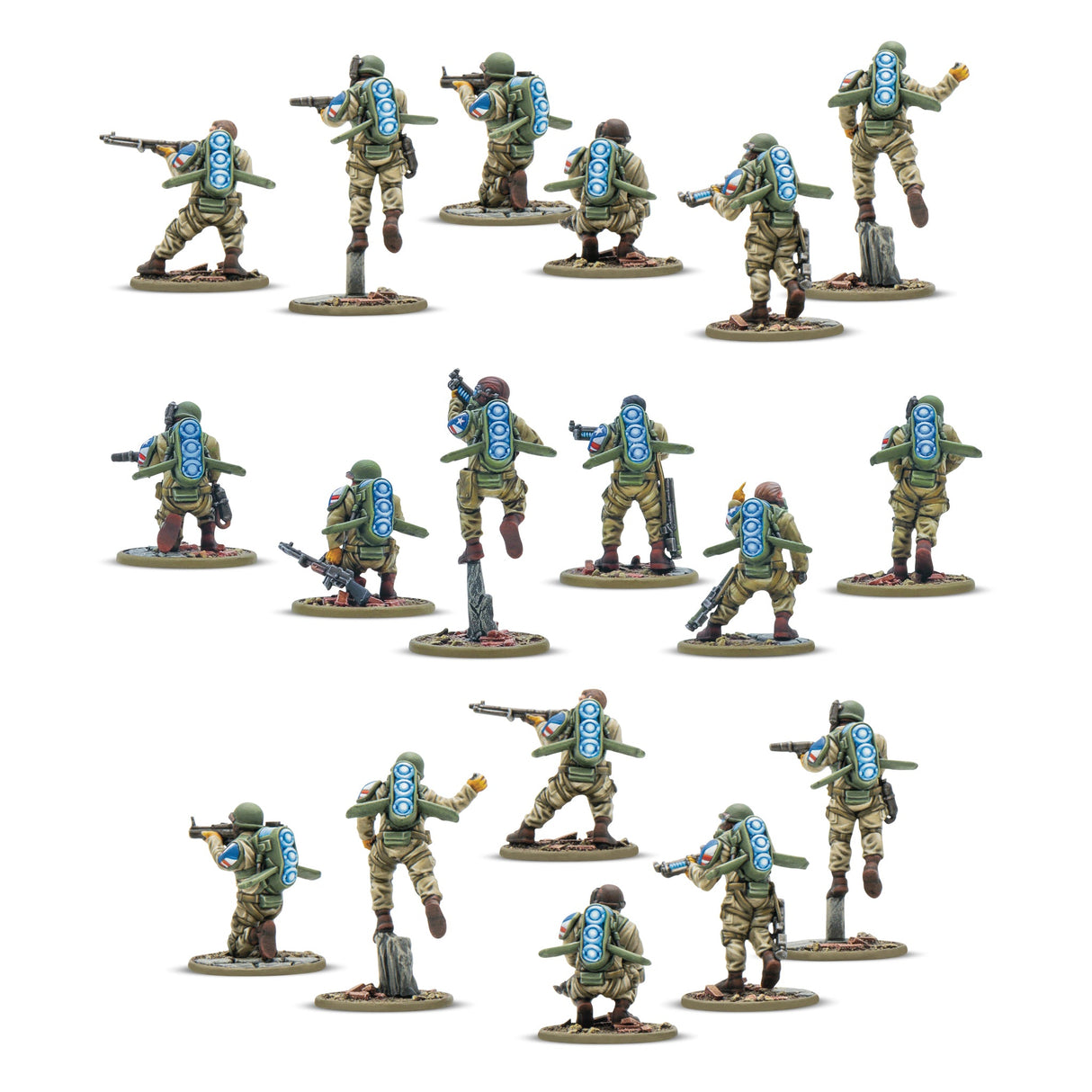 Warlord Games Konflikt'47 - Firefly Airborne Infantry Scale Model warlord games Ltd