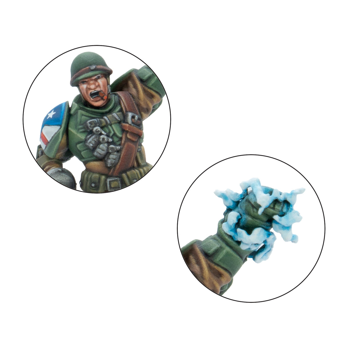 Warlord Games 1/56 Konflikt'47 - Slammer' Samuels The First Paragon NEEDS PRICE CONFIRMATION MODELS warlord games Ltd