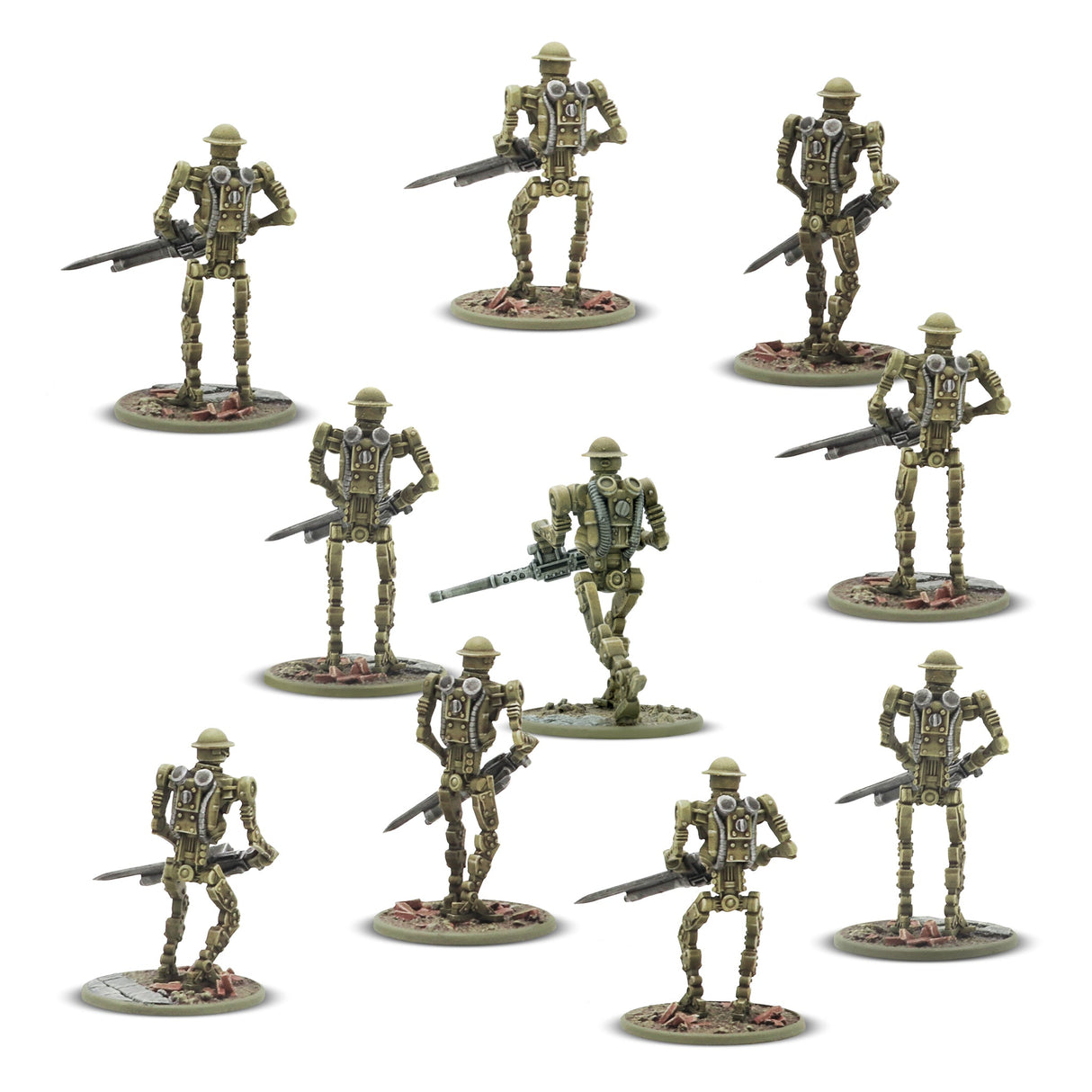 Warlord Games Konflikt'47 - Mk I Automated Infantry Scale Model warlord games Ltd