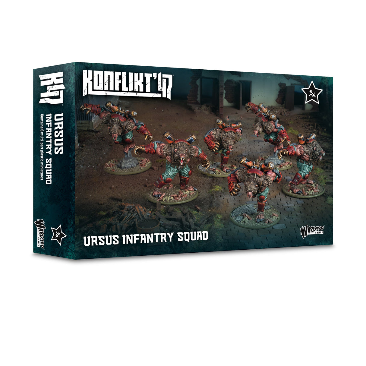 Warlord Games Konflikt'47 - Ursus Infantry Squad Scale Model warlord games Ltd