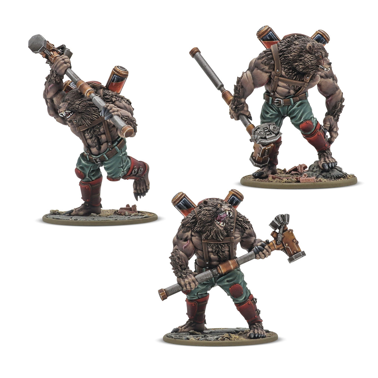 Warlord Games 1/56 Scale Konflikt'47 - Ursus Infantry Squad with Mauls Scale Model warlord games Ltd