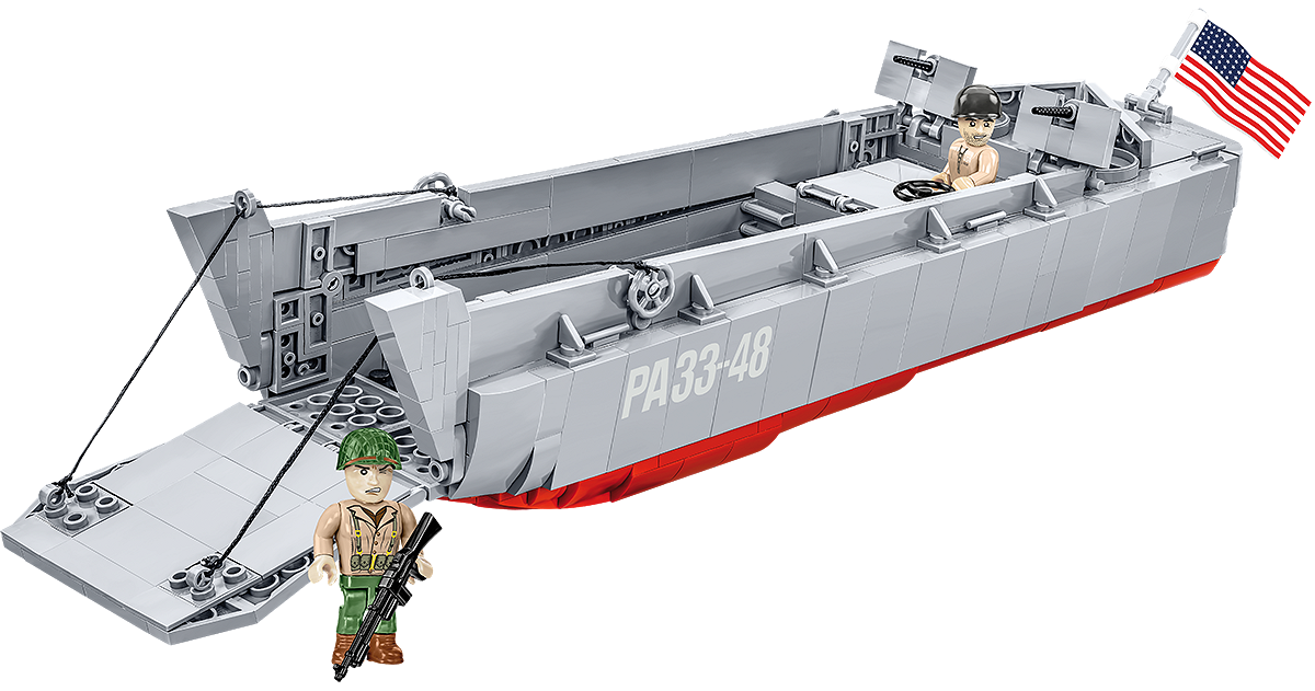 Cobi LCVP Higgins Boat Brick Model Kit Cobi