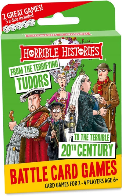 Horrible Histories Tudor Card Game Toy University Games