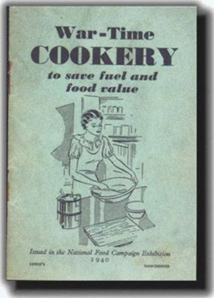 War-Time Cookery 1940 Replica Booklet Book The Memorabilia Pack Co