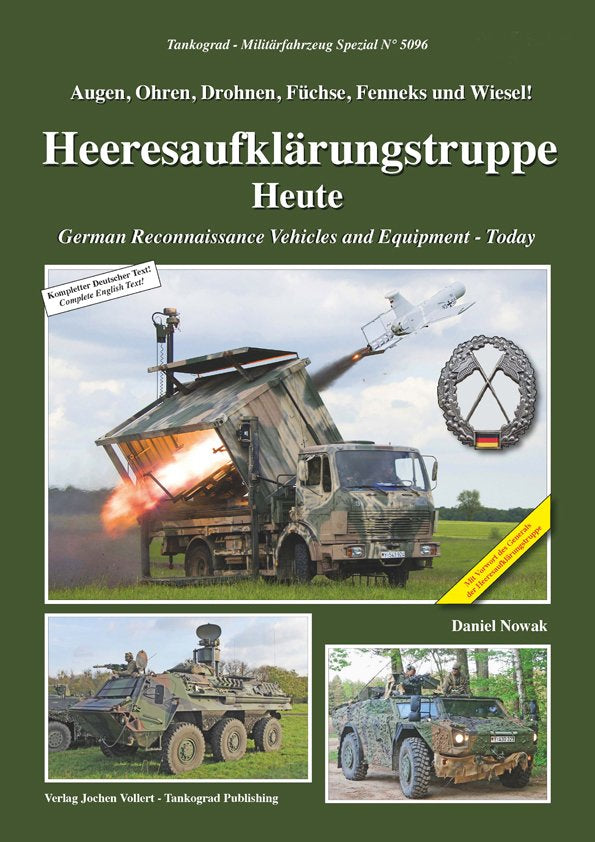German Reconnaissance Vehicles and Equipment Book Bookworld