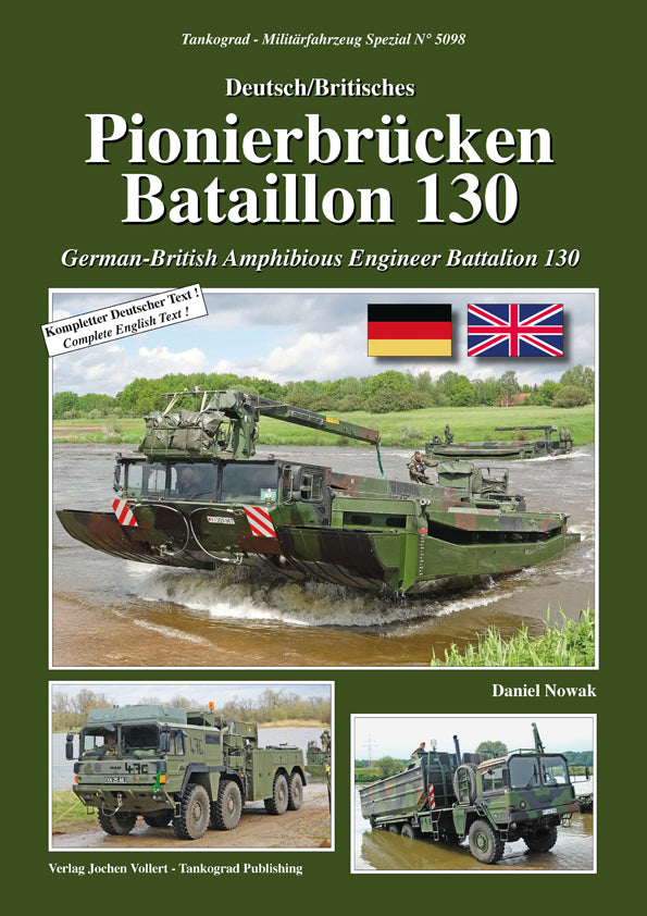 Tankograd 5098 German-British Amphibious Engineer Battalion 130 Book Tankograd