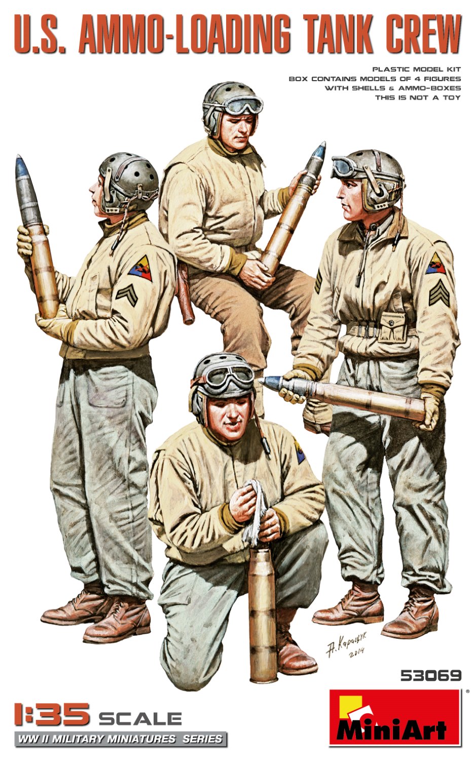 MiniArt 1/35 US Ammo Loading Crew 2nd Edition CHECK Kits MiniArt