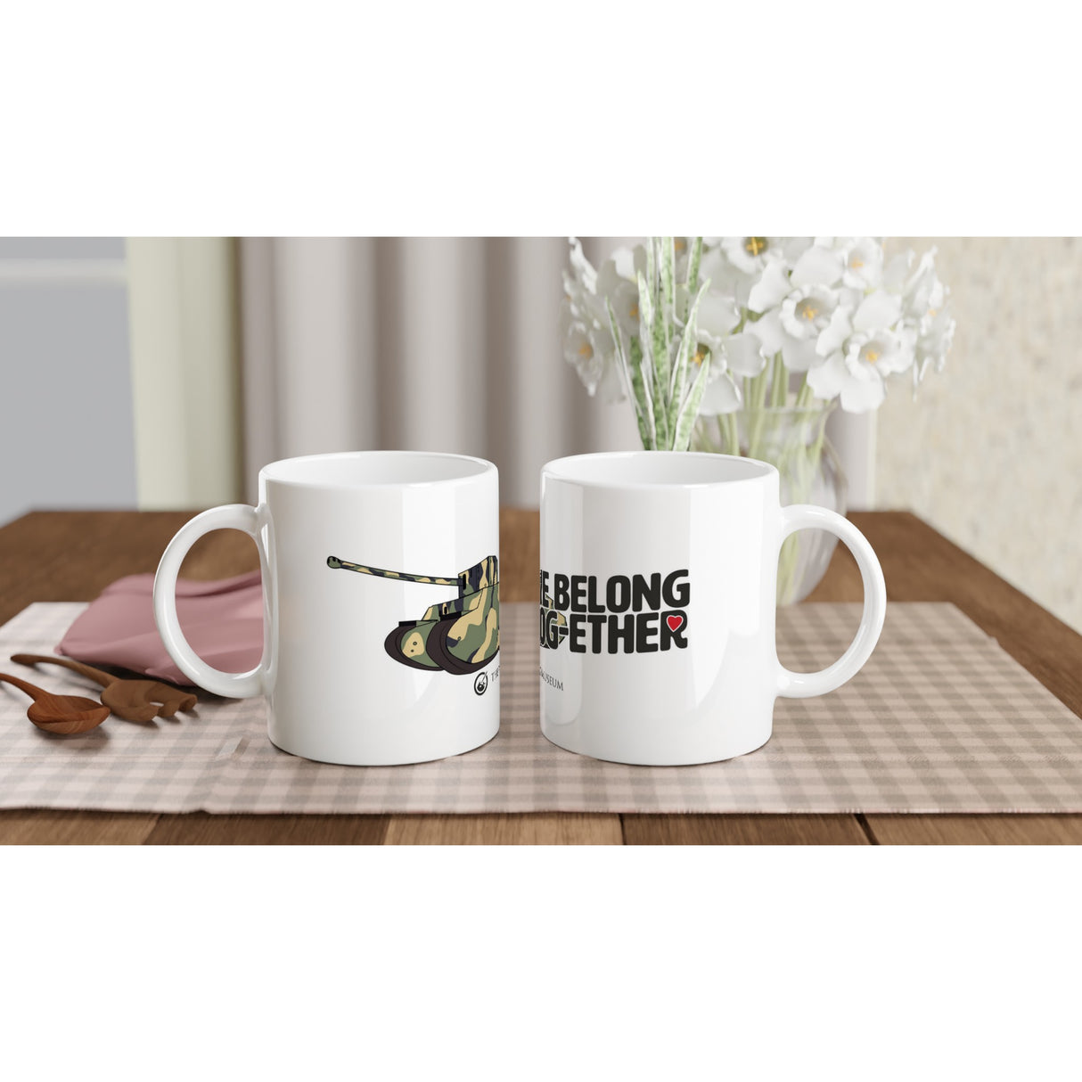 We Belong TOG-ether Mug Mug The Tank Museum Default Title