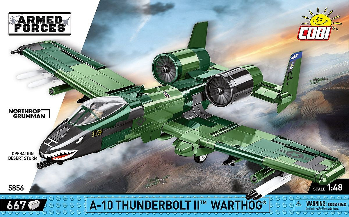 Cobi A-10 Thunderbolt II Warthog Brick Model Kit Cobi