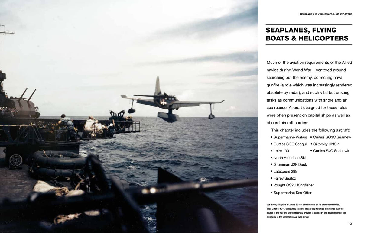 Allied Carrier Aircraft WWII Book Amber