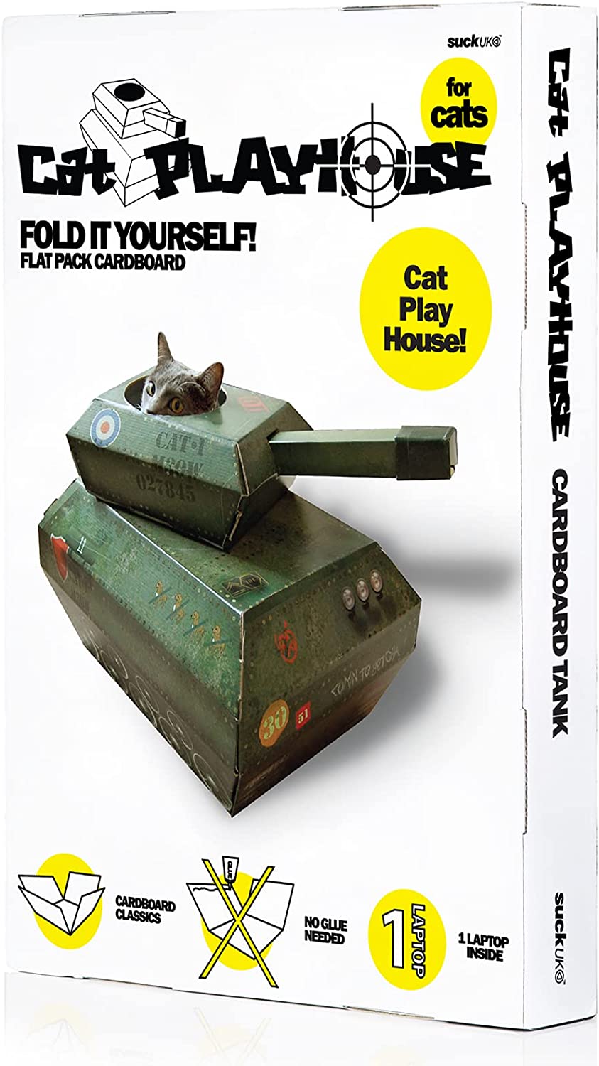 Cat Tank Playhouse Homeware Suck UK