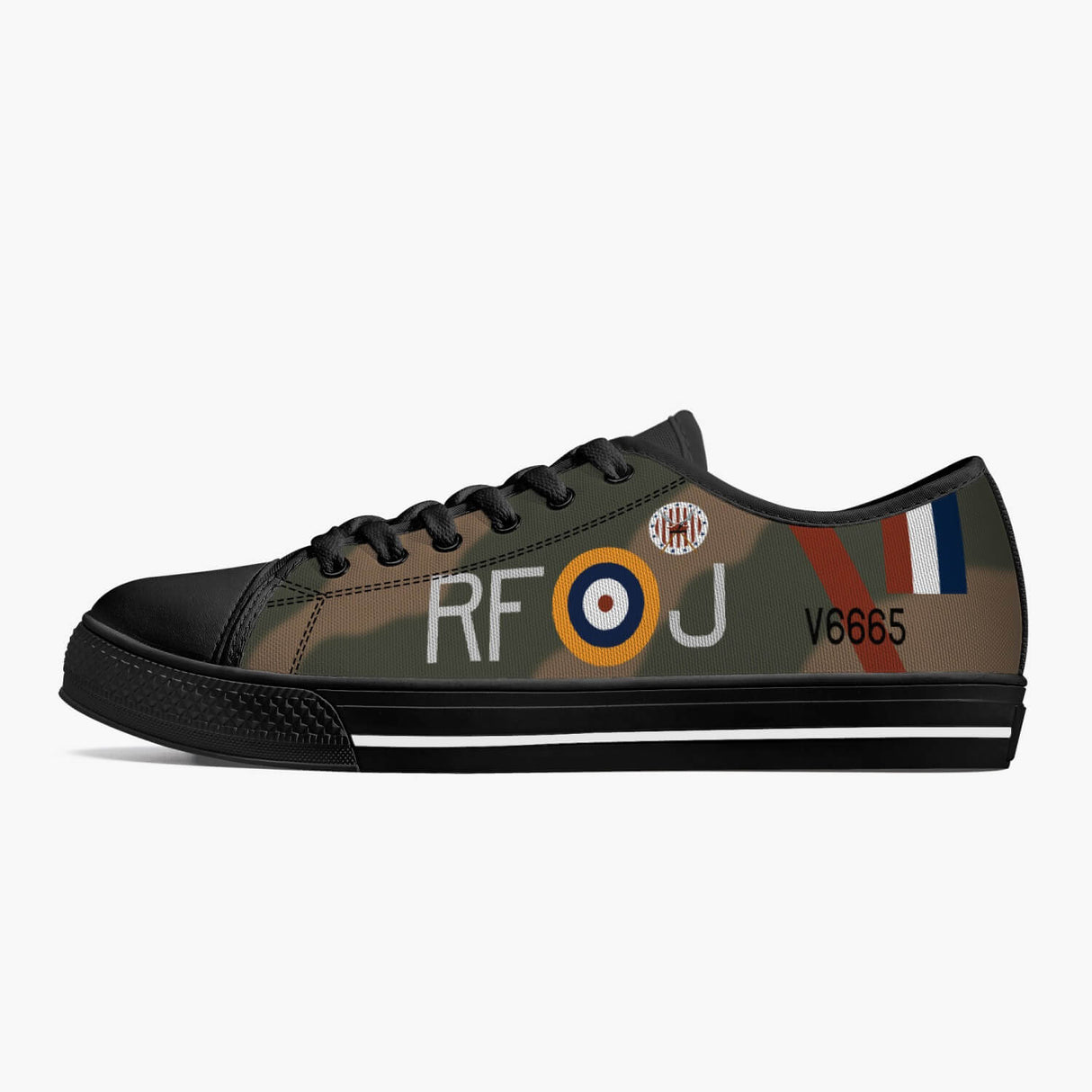 Hurricane RJ-F Low Top Canvas Trainer Footwear I Love A Hanger