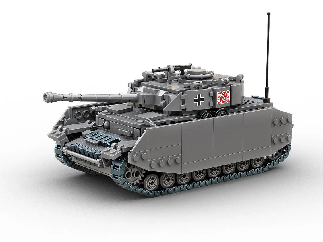 Build Army Panzer lV Ausf.H Brick Model Kit Build Army