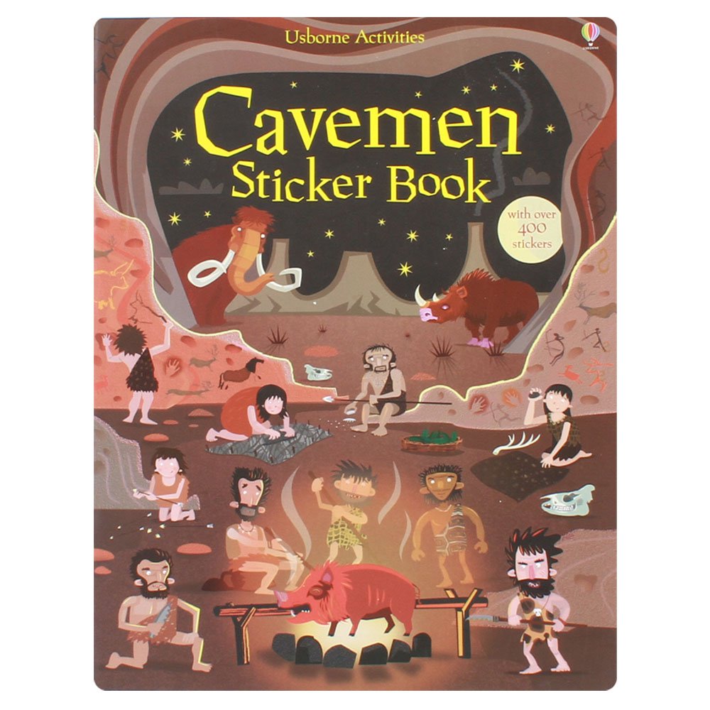 The Caveman Sticker Book Book PR Books Ltd