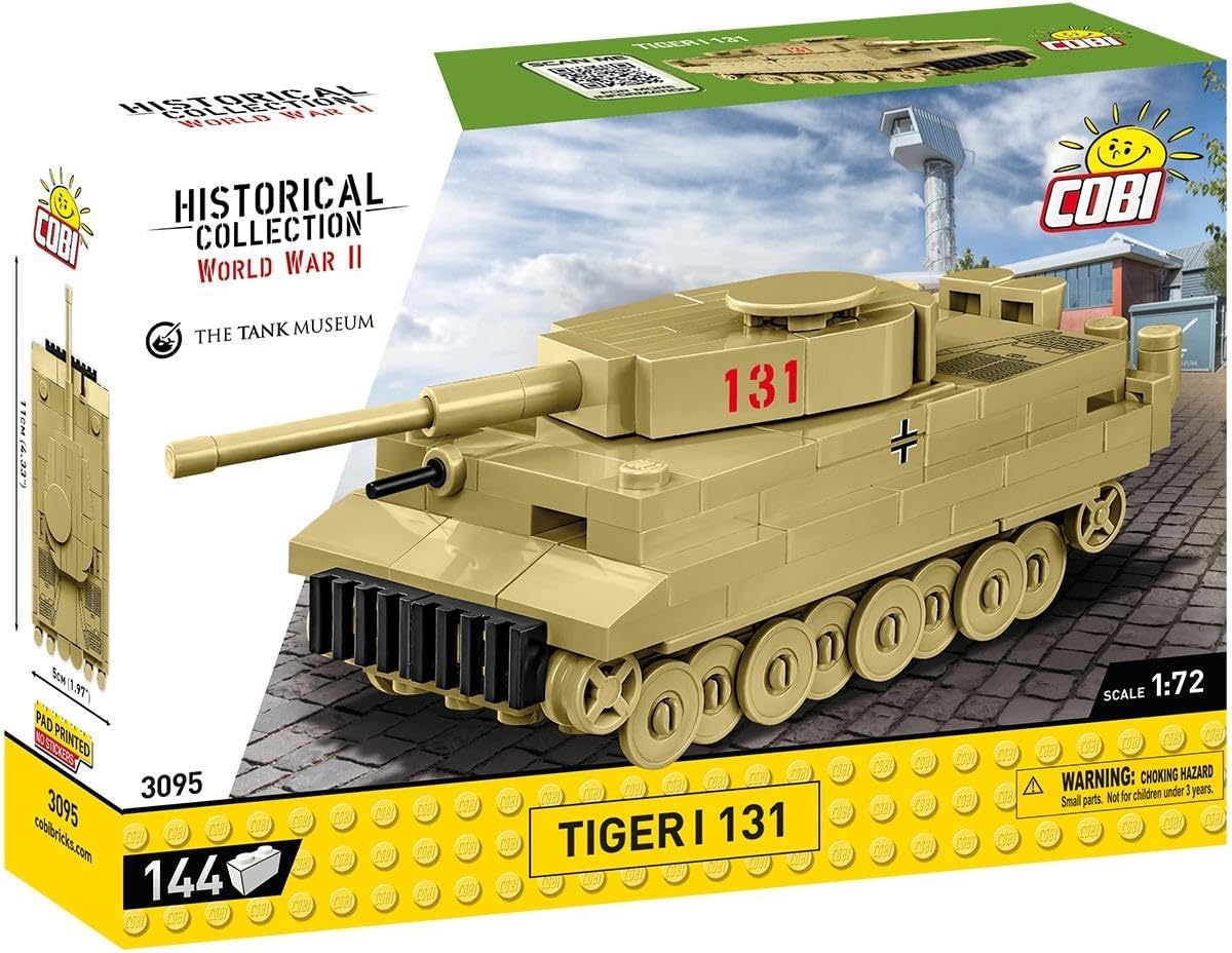 Cobi Tiger 131 1:72 Scale Brick Model Kit Cobi