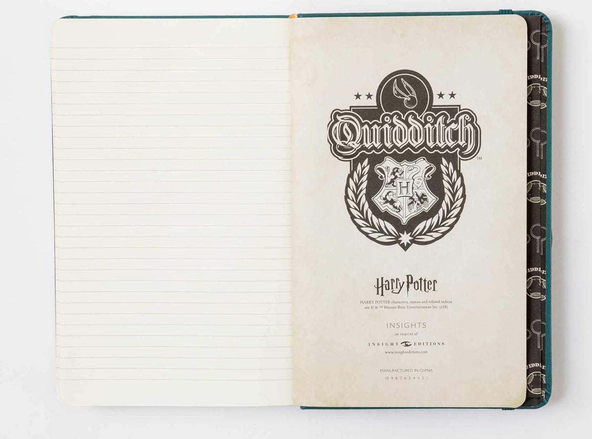 Harry Potter: Quidditch Hardcover Ruled Journal Notepads 66 Books