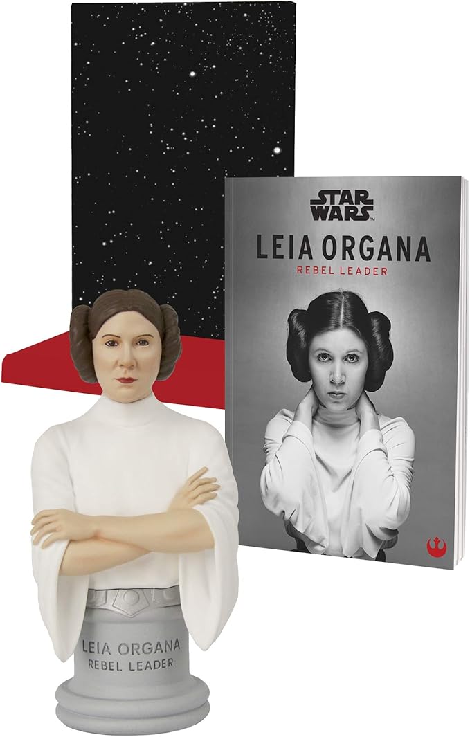 Star Wars: Leia Organa - Rebel Leader Statue and Book Book 66 Books