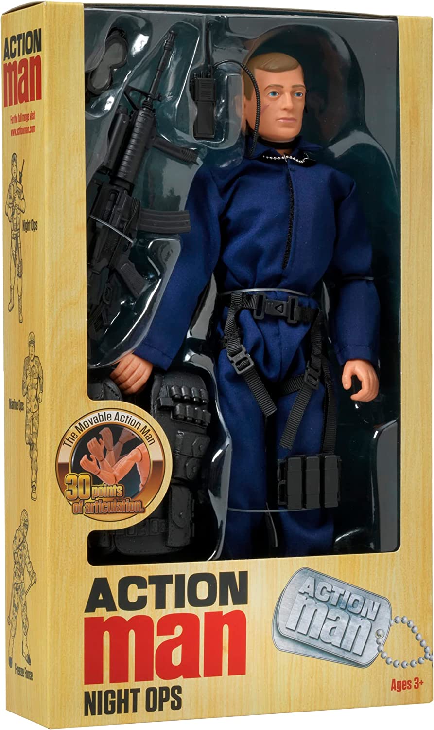 Action Man: Night Ops with Accessories Collectables Peterkin