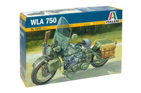 Italeri 1/9 WLA750 Motorcycle Scale Model Italeri