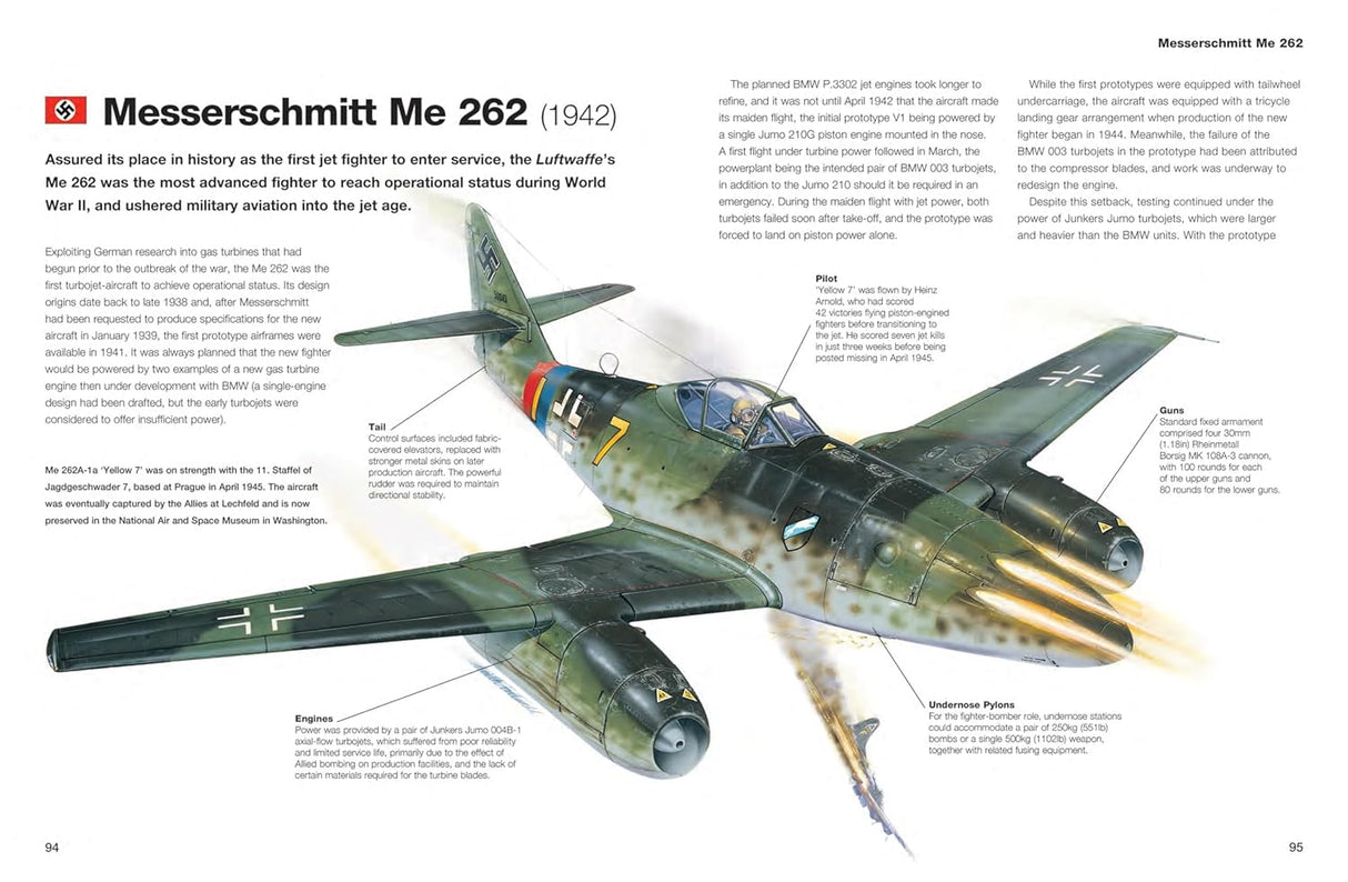 German Aircraft of World War II Book Amber