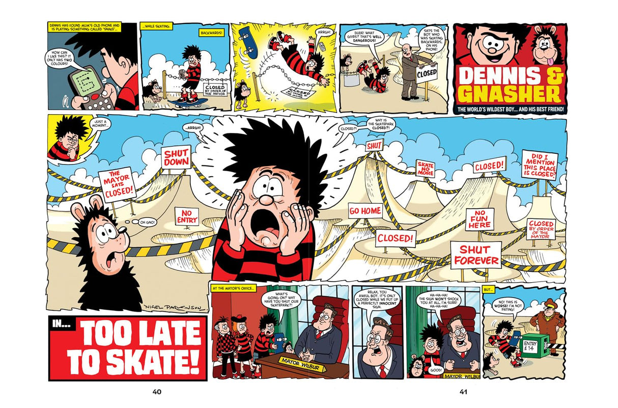 Beano Collection — Epic Dennis & Gnasher Comic Collection Book 66 Books