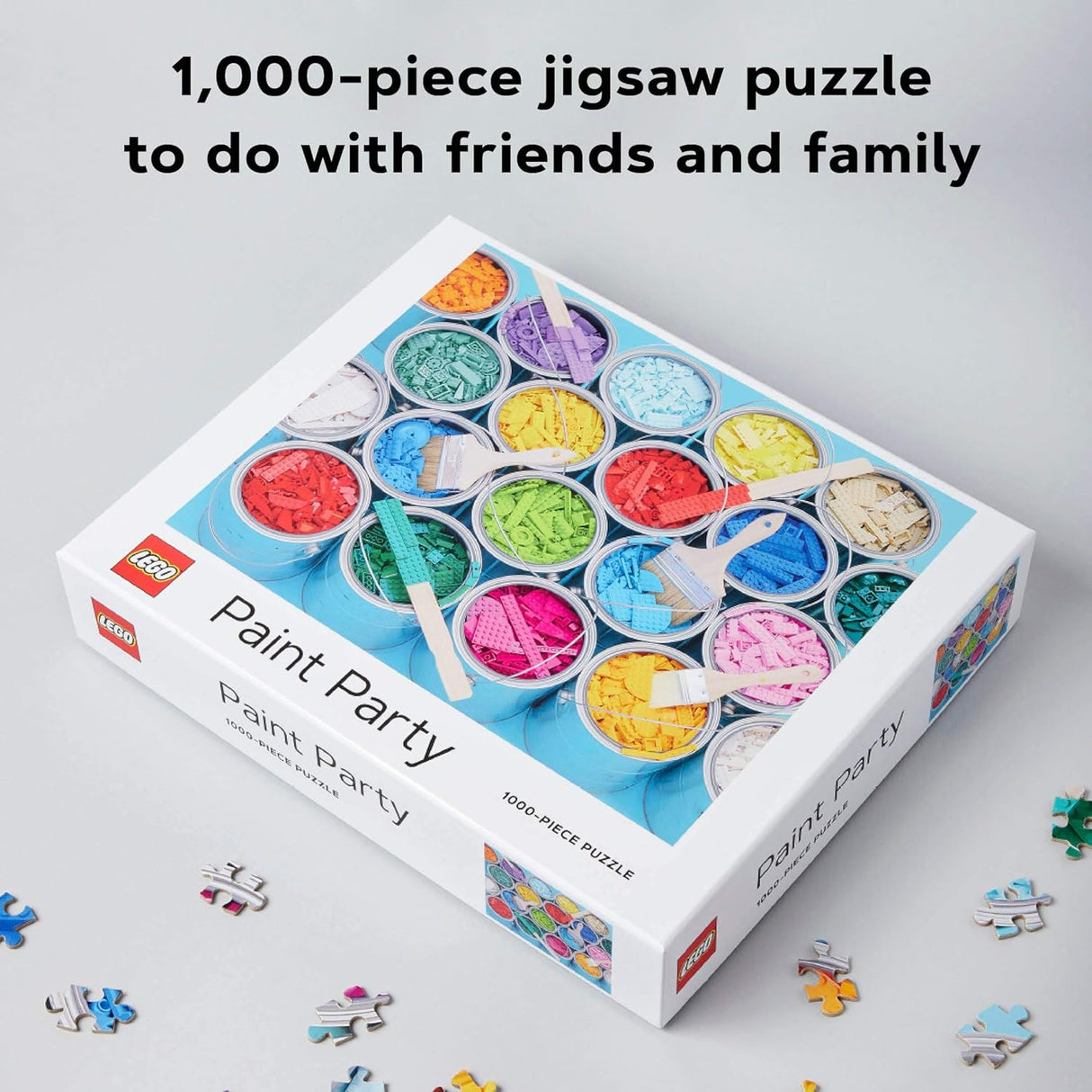 Lego Paint Party Puzzle Jigsaw Puzzle 66 Books