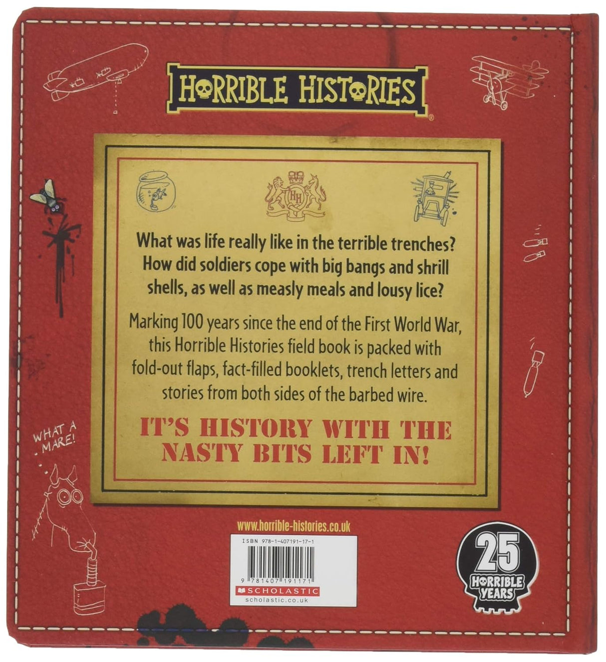 Horrible Histories, Terrible Trenches Field Book Book Boon Books