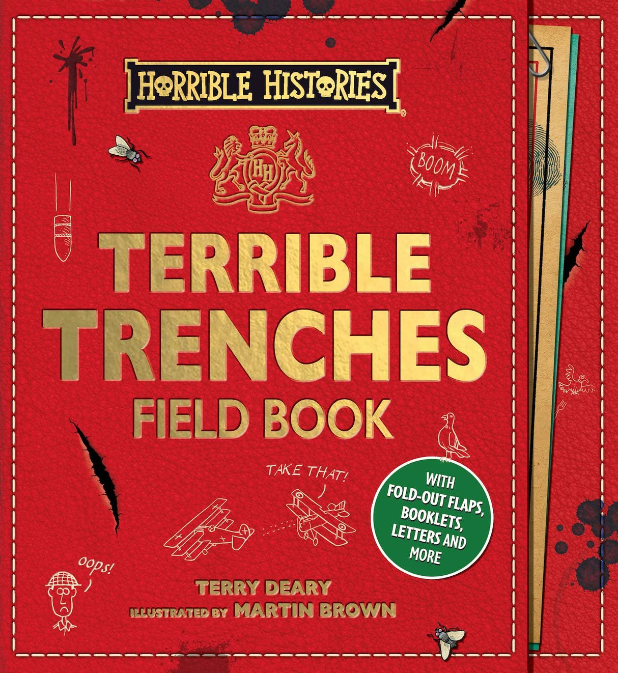 Horrible Histories, Terrible Trenches Field Book Book Boon Books
