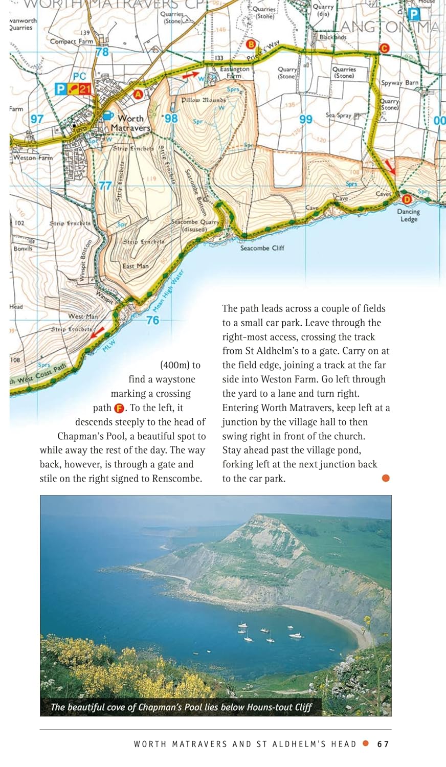 Dorset and the Jurassic Coast Walking Guide - Pathfinder 11 Book Gardners