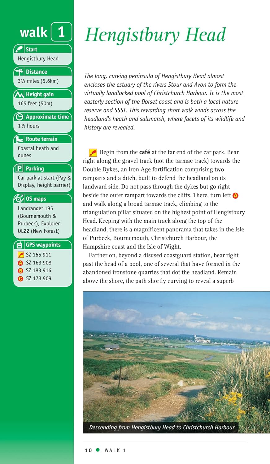 Dorset and the Jurassic Coast Walking Guide - Pathfinder 11 Book Gardners