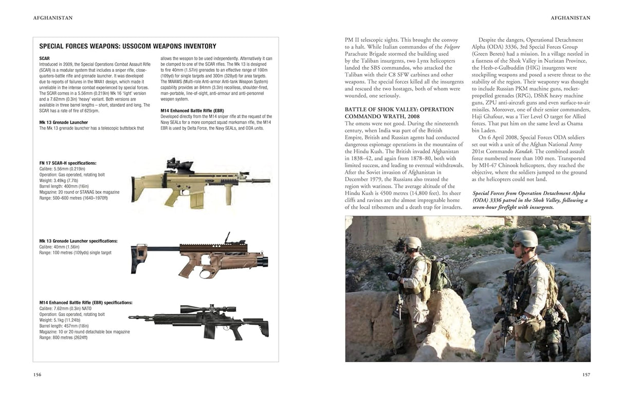 Special Forces in Action : Iraq, Syria, Afghanistan, Africa, Balkans Book Amber