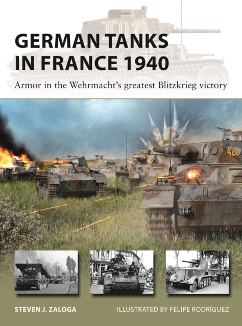 German Tanks in France 1940 Book Hachette