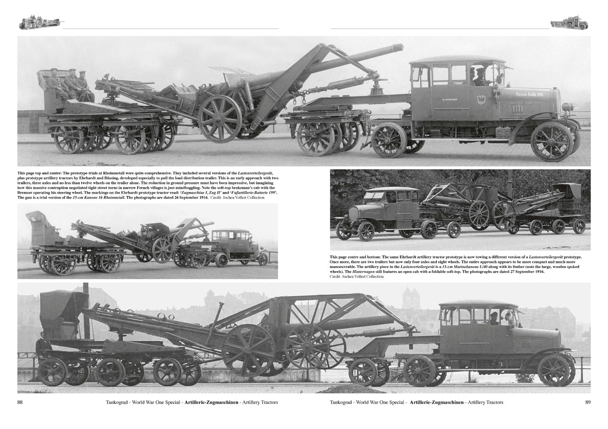 Tankograd 1014 German Wheeled Artillery Tractors Book Tankograd