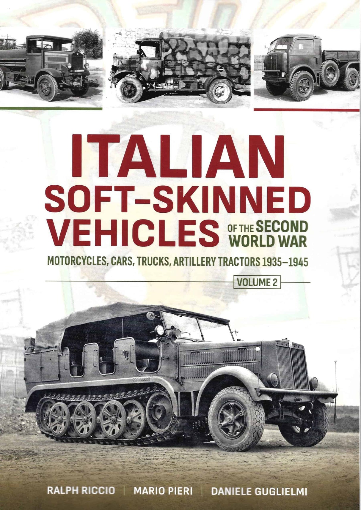 Italian Soft-Skinned Vehicles of WW2, Volume 2 Book Bookworld