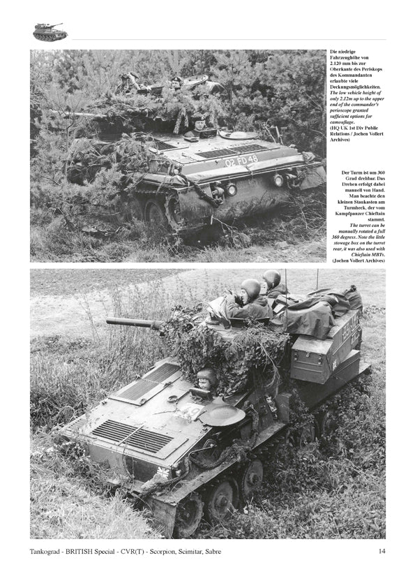 Tankograd 9033 CVR(T) Scorpion - Scimitar - Sabre Book Tankograd