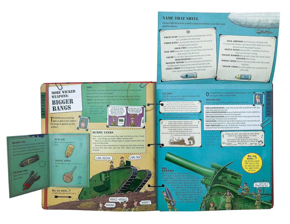 Horrible Histories, Terrible Trenches Field Book Book Boon Books