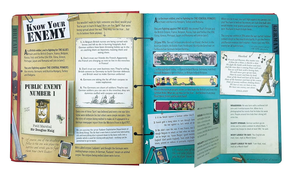 Horrible Histories, Terrible Trenches Field Book Book Boon Books