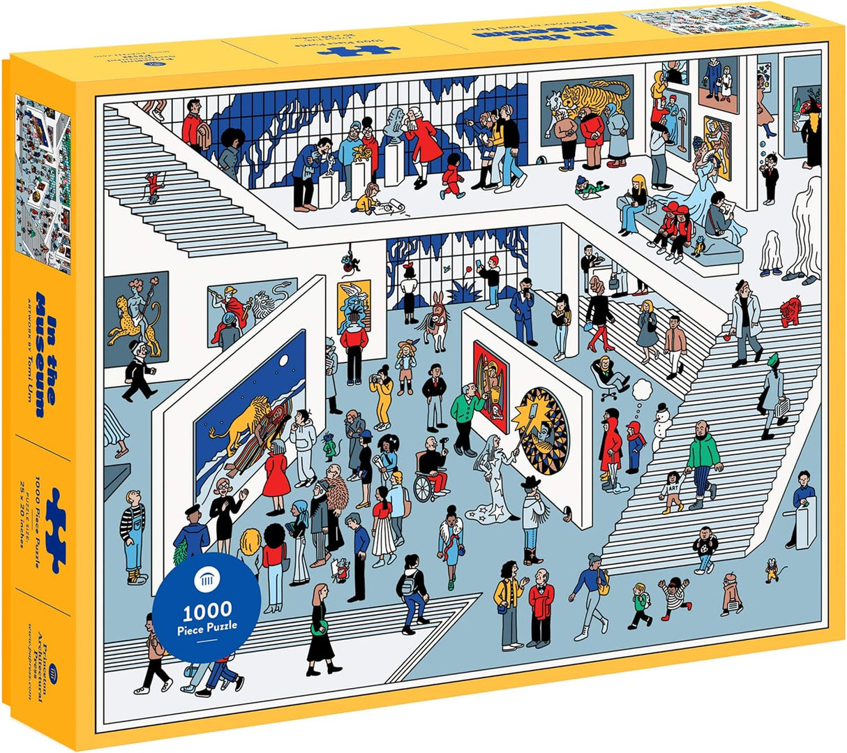 In the Museum 1000 Piece Jigsaw Jigsaw Puzzle 66 Books