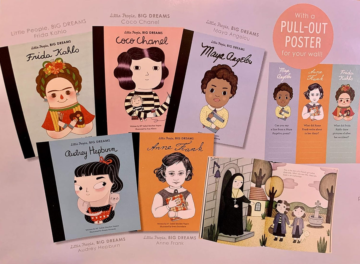 Little People Big Dreams: Inspiring Artists Gift Set Book 66 Books