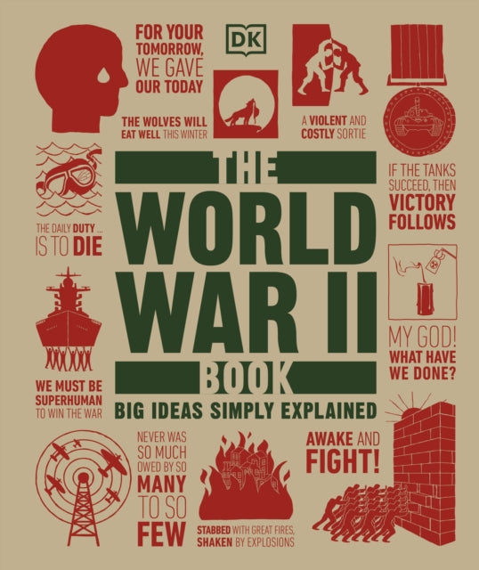 The World War II Book : Big Ideas Simply Explained Book Gardners