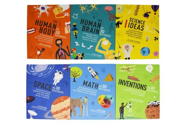Stem in 30 Seconds (6 Book Slipcase) Book 66 Books