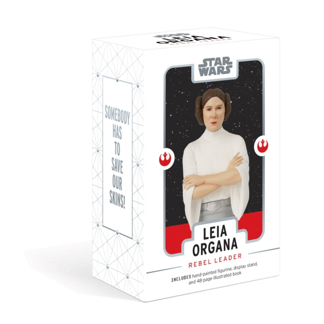 Star Wars: Leia Organa - Rebel Leader Statue and Book Book 66 Books