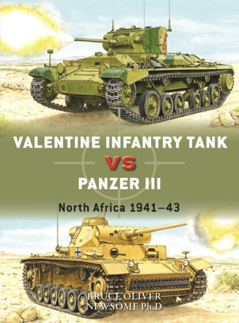 Valentine Infantry Tank vs Panzer III : North Africa 1941-43 Book Hachette