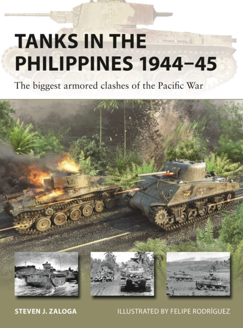 tanks in the Philippines 1944-45 Book Hachette