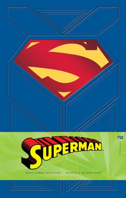 Superman Hardcover Ruled Journal Stationery 66 Books