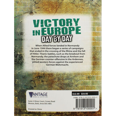 Victory In Europe Day By Day Book Boon Books