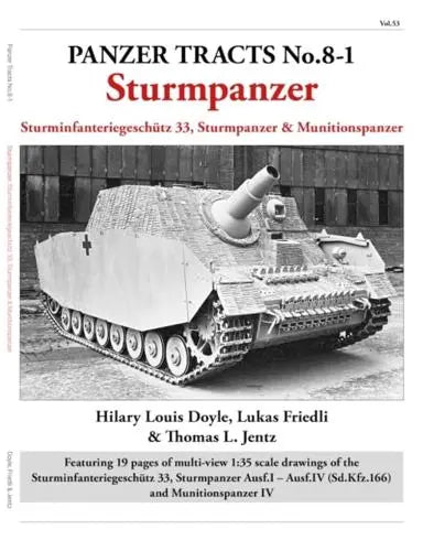 Panzer Tracts No.8-1 Sturmpanzer Book Panzerwrecks