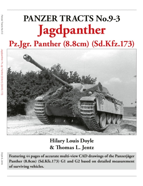 Panzer Tracts No.9-3: Jagdpanther Book Gardners