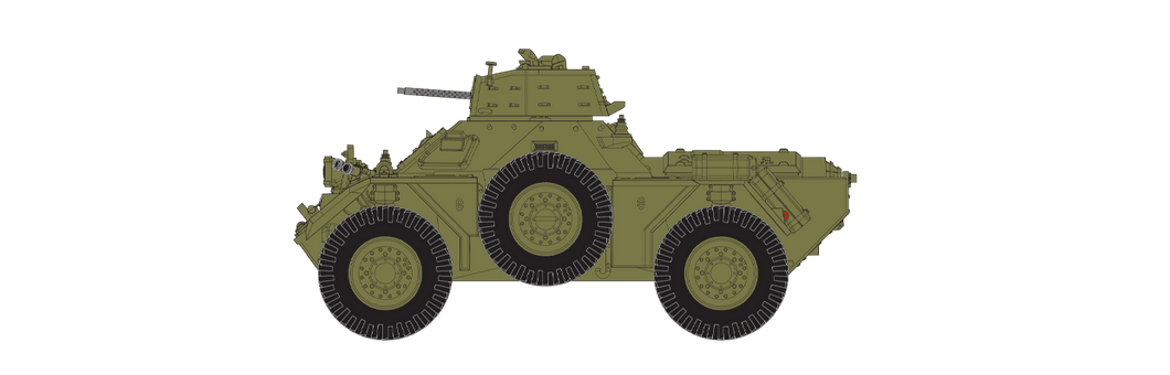 Airfix 1/35 Scale Ferret Scout Car Mk 2 Scale Model Airfix